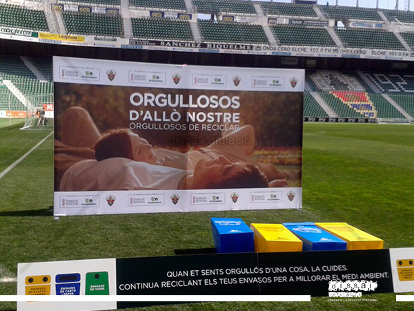 Photocall para eventos deportivos en Valencia