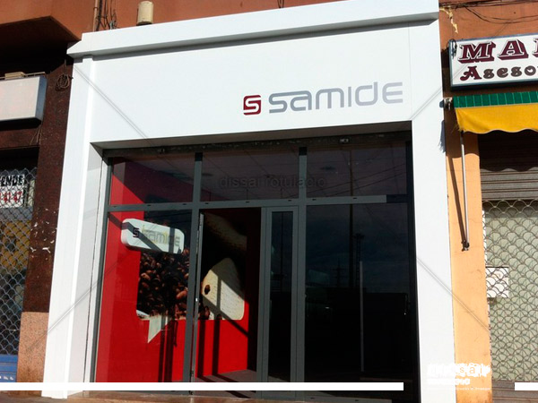 actualizacion de fachada para Samide