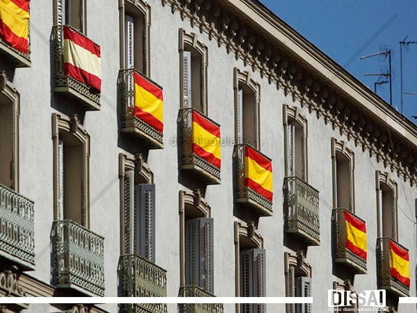 banderas institucionales para balcon